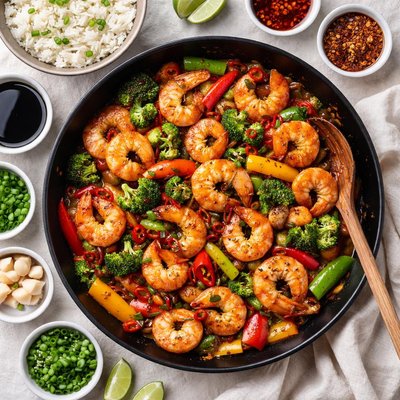 Image of Szechwan Shrimp Stir Fry