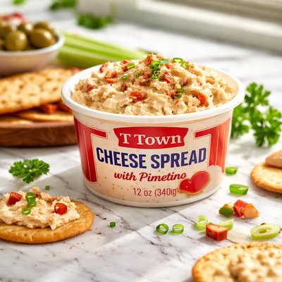 Image of T Town Cheese Spread with Pimiento