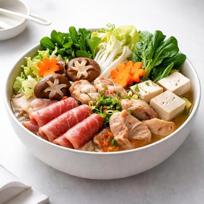 Image of Tachiyama Chanko Nabe Beef and Chicken Hot Pot