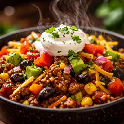 Image of Taco Bean Dinner