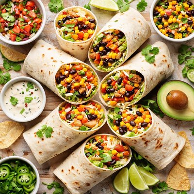 Image of Taco Chicken Wraps