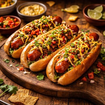 Image of Taco Hot Dogs