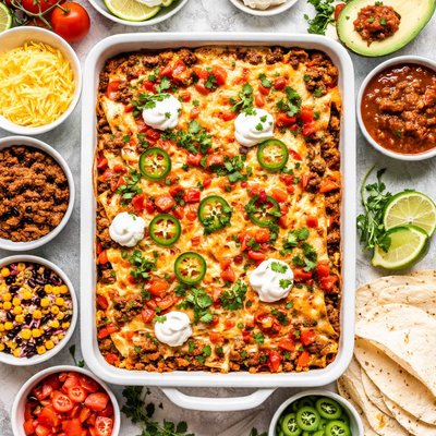 Image of Taco Lasagna Made Easy