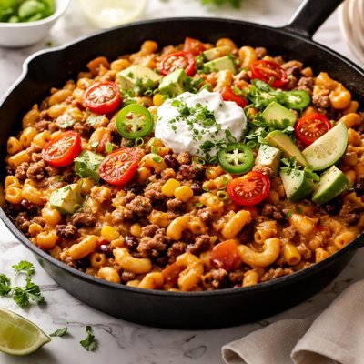 Image of Taco Macaroni Skillet