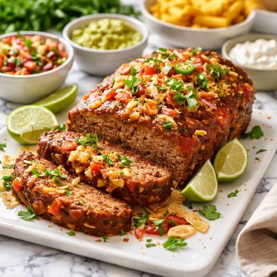 Image of Taco Meatloaf with All the Fixins