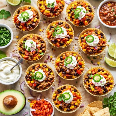 Image of Taco Muffins