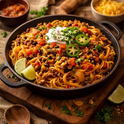 Image of Taco Noodle Dish