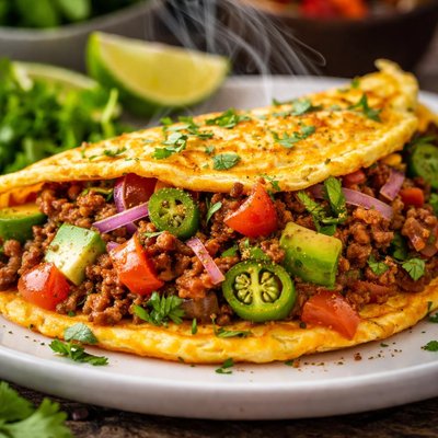 Image of Whole30 Taco Omelet