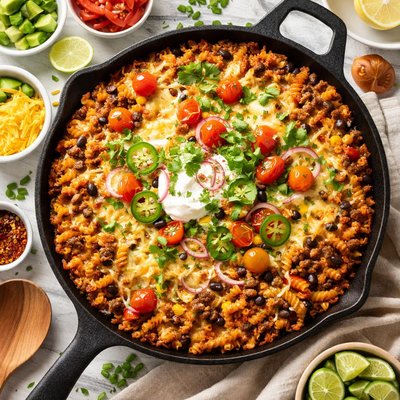 Image of Taco Pasta Pie