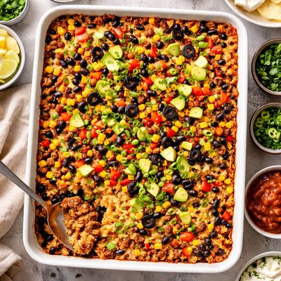 Image of Taco Rice Casserole