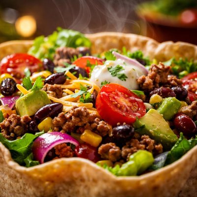Image of Taco Salad with Beans