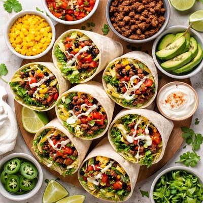 Image of Taco Salad Wraps