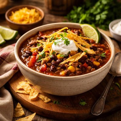 Image of Taco Soup Paula Deen