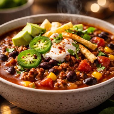 Image of Taco Soup with Beans