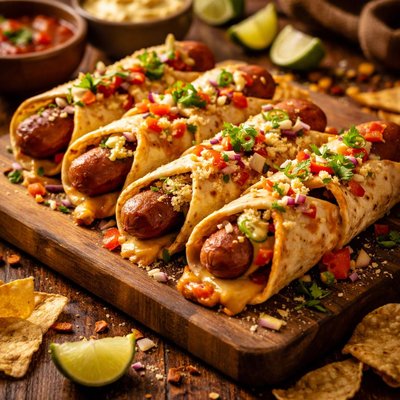 Image of Taco Tortilla Dogs
