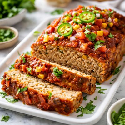 Image of Taco Turkey Meatloaf