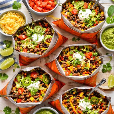 Image of Tacos in a Bag or Taco Salad in a Bag