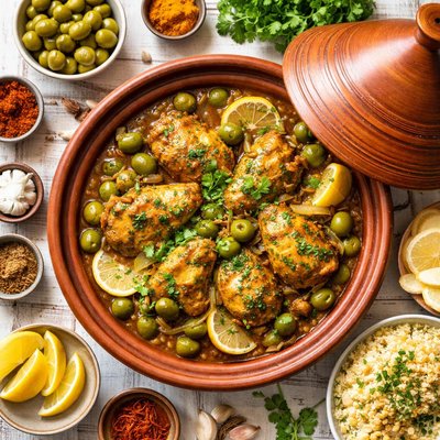 Image of Tagine Bil Kok Moroccan