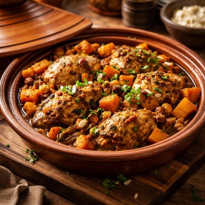 Image of Tagine of Chicken Sweet Potato