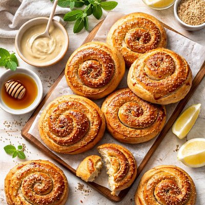 Image of Tahini Bread Tahinli Ekmek