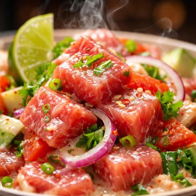 Image of Tahitian Tuna Poisson Cru