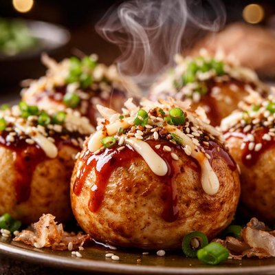 Image of Takoyaki sin soja