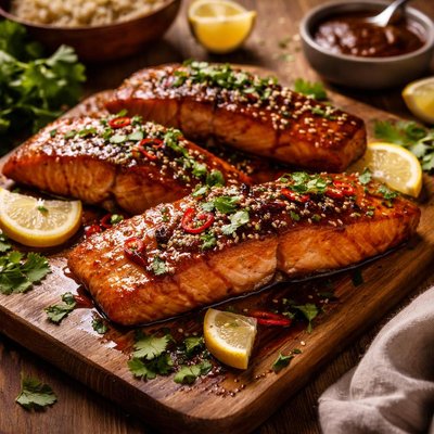 Image of Tamarind Glazed Salmon