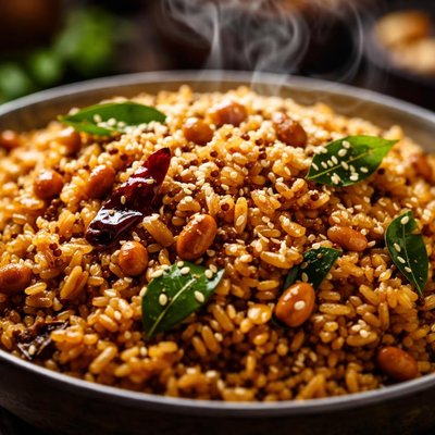 Image of Tamarind Rice with Sesame Seeds