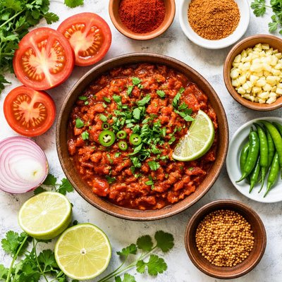Image of Chutney de tomate sin frutos secos.