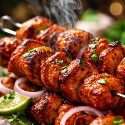 Image of Tandoori Chicken Kebabs