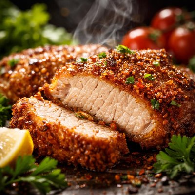 Image of Tangy Breaded Pork Chops