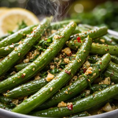 Image of Tangy Green Beans Fit for a Diabetic