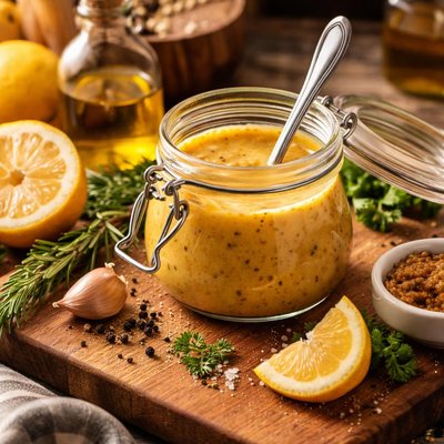 Image of Tangy Lemon Mustard Vinaigrette