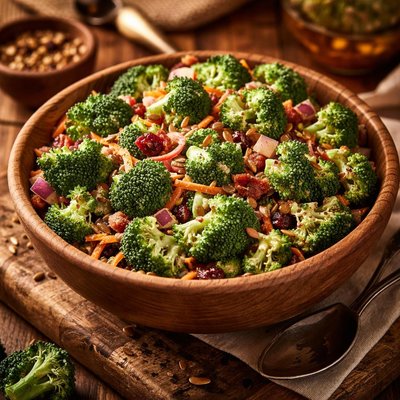 Image of Tangy Low Cal Broccoli Salad