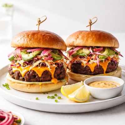 Image of Tangy Surprise Burgers