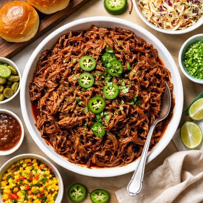 Image of Tangy Sweet Shredded Beef Barbecue