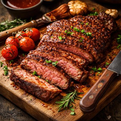 Image of Tangy Tomato Rubbed Steak