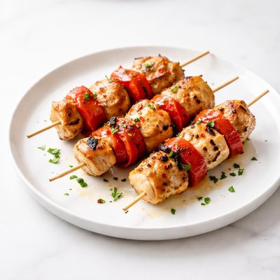 Image of Tapas Chicken Roasted Red Pepper Skewers