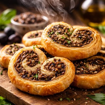 Image of Tapenade Filled Palmiers