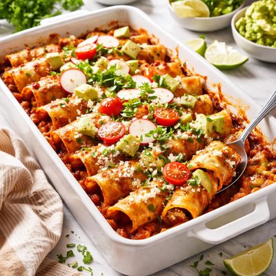 Image of Taquito Enchilada Bake