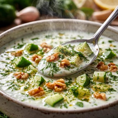 Image of Tarator Bulgarian Cold Cucumber Soup