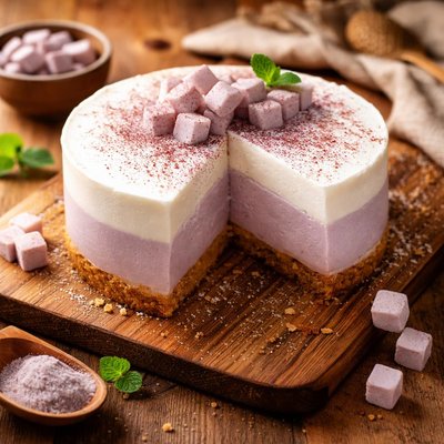 Image of Taro Mousse Cake