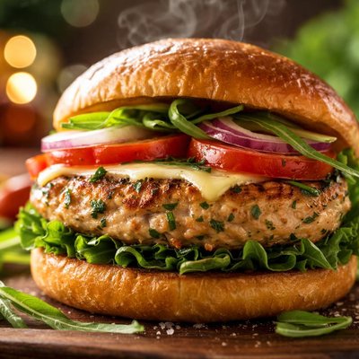 Image of Tarragon Chicken Burgers