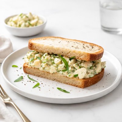 Image of Tarragon Shallot Egg Salad Sandwich