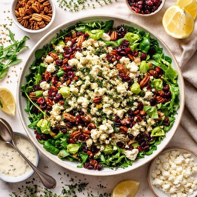 Image of Tarragon Thyme Chicken Salad W C Ginger Pecans Craisins