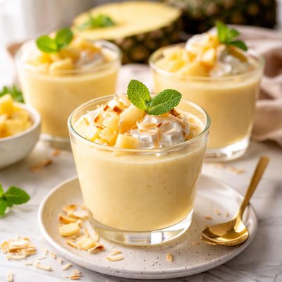 Image of Tart Pineapple Pudding