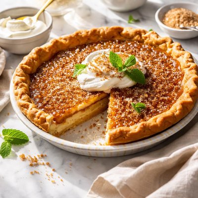 Image of Tarte Au Sucre French Canadian Sugar Pie