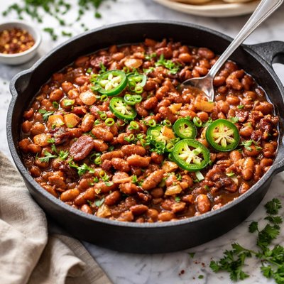 Image of Tarted Up Baked Beans