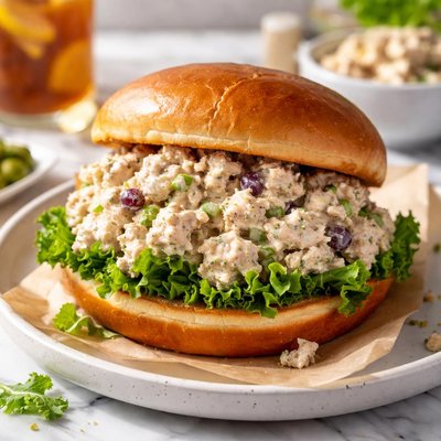 Image of Tastes Like Chick Fil a Chicken Salad Sandwich