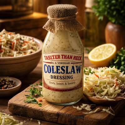 Image of Tastier Than Heck Oil and Vinegar Coleslaw Dressing